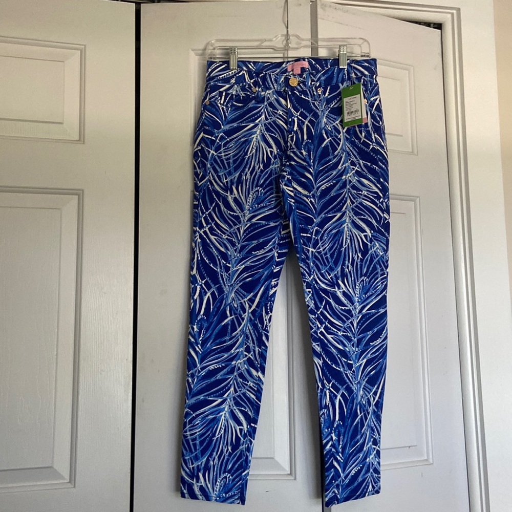 Lilly Pulitzer South Ocean Skinny Crop Pants
